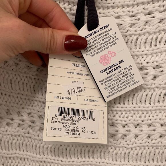 NWT Hatley Knit Cap Sleeve Sweater - Picture 10 of 10